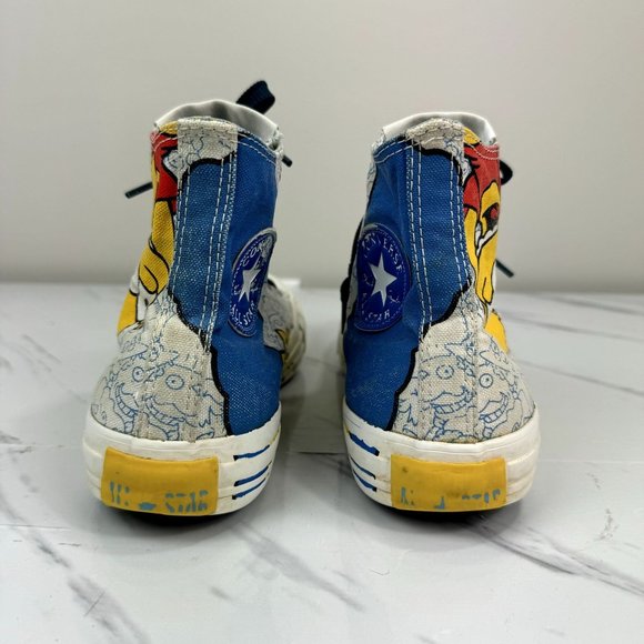 Converse All Star The Simpsons 2013 Chuck Taylor Bart Homer Sneakers Casual Shoe - Picture 3 of 12